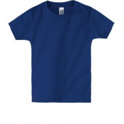 Детская темно-синяя футболка "ALLAZY"