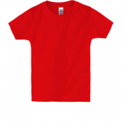 Дитяча червона футболка 
