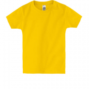 Детская желтая футболка 