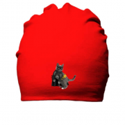 Бавовняна шапка з чорним котом - Бетмен