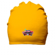 Хлопковая шапка с автомобилем "Форд Мустанг"
