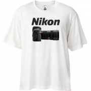 Футболка Oversize Nikon Camera