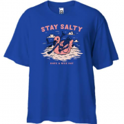 Футболка Oversize "Stay salty"