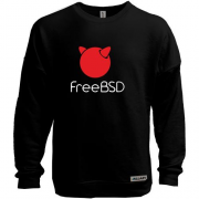 Свитшот без начеса FreeBSD