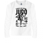 Дитяча футболка з довгим рукавом Judo постер