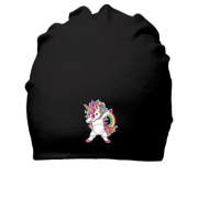 Хлопковая шапка Rainbow Unicorn