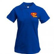Жіноча футболка-поло Supergirl