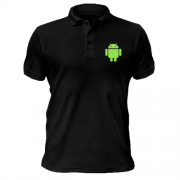 Чоловіча футболка-поло Android