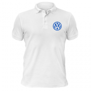 Футболка поло Volkswagen (лого)