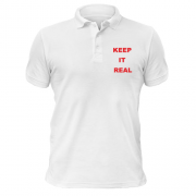 Чоловіча футболка-поло  Keep It Real