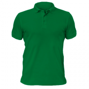 Мужская зеленая футболка-поло "ALLAZY"