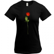 Жіноча футболка з Трояндою