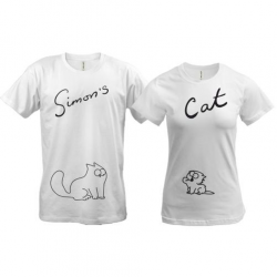 Парні футболки Simons Cat