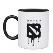 Чашка кислотный лого DOTA 2