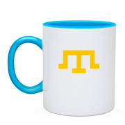 Чашка с тамгой (символом крымских татар)