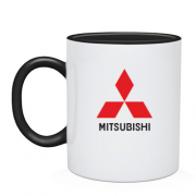 Чашка с лого Mitsubishi
