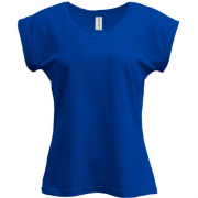 Женская синяя футболка PANI "ALLAZY"