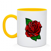 Чашка з трояндою