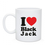 Чашка I love Black Jack