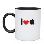Чашка I love apple
