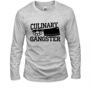 Лонгслив для шеф-повара "culinary gangster"