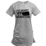 Подовжена футболка для шеф-кухаря "culinary gangster"