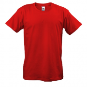 Чоловіча червона футболка "ALLAZY"
