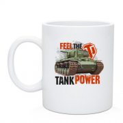 Чашка WOT - Feel the tank power