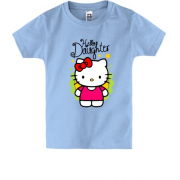 Детская футболка для дочки "hello doughter"