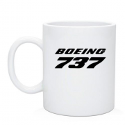 Чашка Boeing 737 лого