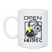 Чашка Open your music (2)
