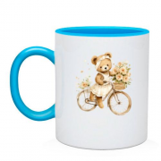 Чашка Плюшевый мишка на велосипеде (2)