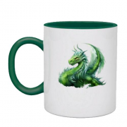 Чашка Зелений дракон АРТ