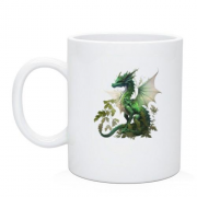 Чашка Зеленый дракоша