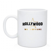 Чашка для актёра "Hollywood walk of fame"