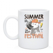 Чашка для летнего фестиваля