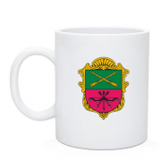 Чашка с гербом города Запорожье