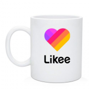 Чашка с логотипом Likee