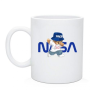 Чашка з ведмедиком "NASA"