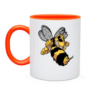 Чашка з бджолою і жалом
