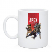 Чашка з постером гри Apex - legends