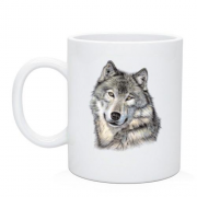 Чашка с волком