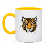 Чашка со стилизованным тигром (2)