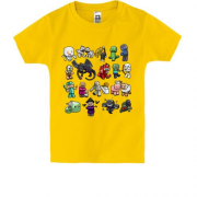 Дитяча футболка моби Minecraft