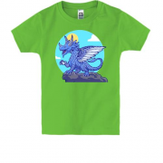 Дитяча футболка "Блакитний Дракон"