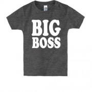 Детская футболка для начальника "Big boss"
