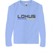 Дитячий лонгслів з лого "Lomus"