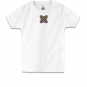Детская футболка с элементом орнамента (Вышивка)