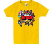 Детская футболка с героями "Brawl Stars"