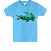 Детская футболка с крокодилом "Lacoste"